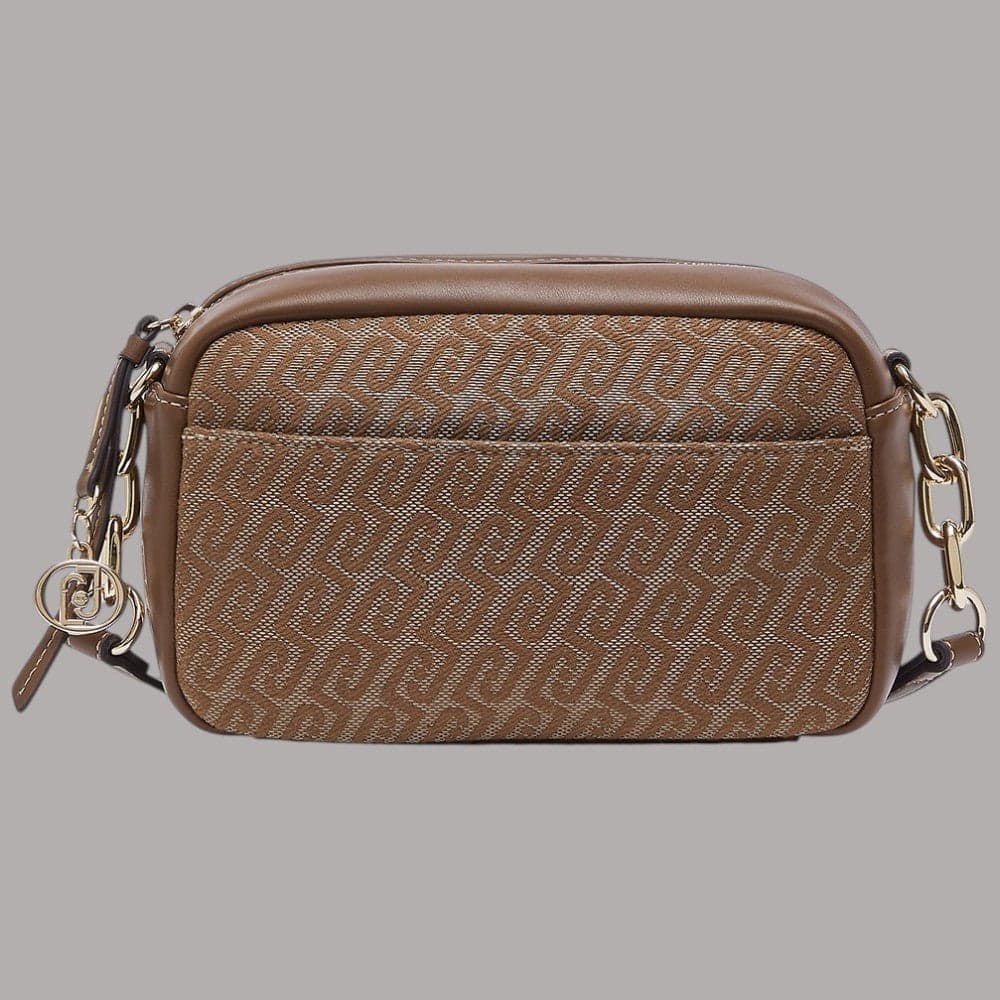 Borsa a tracolla Liu Jo Faiza in tessuto jacquard monogram - 6