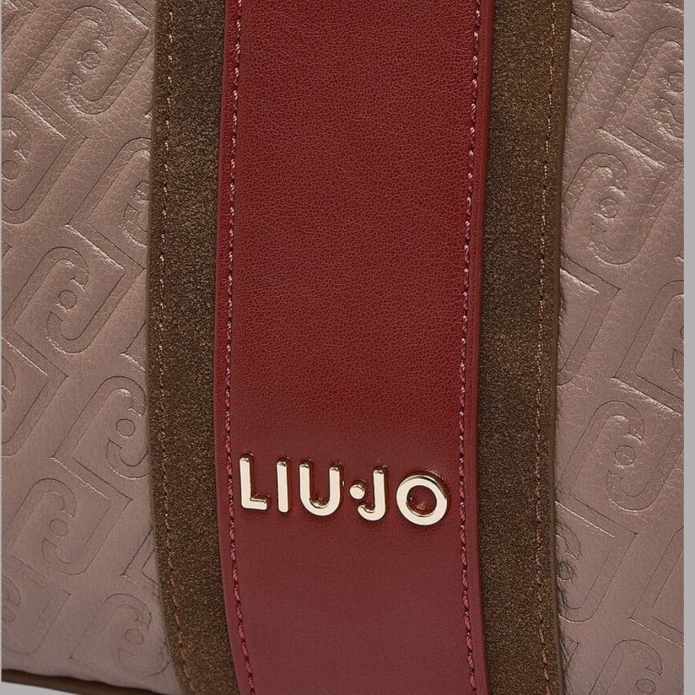 Borsa a mano Liu Jo Ematite piccola con logo metallico e tracolla removibile - 10