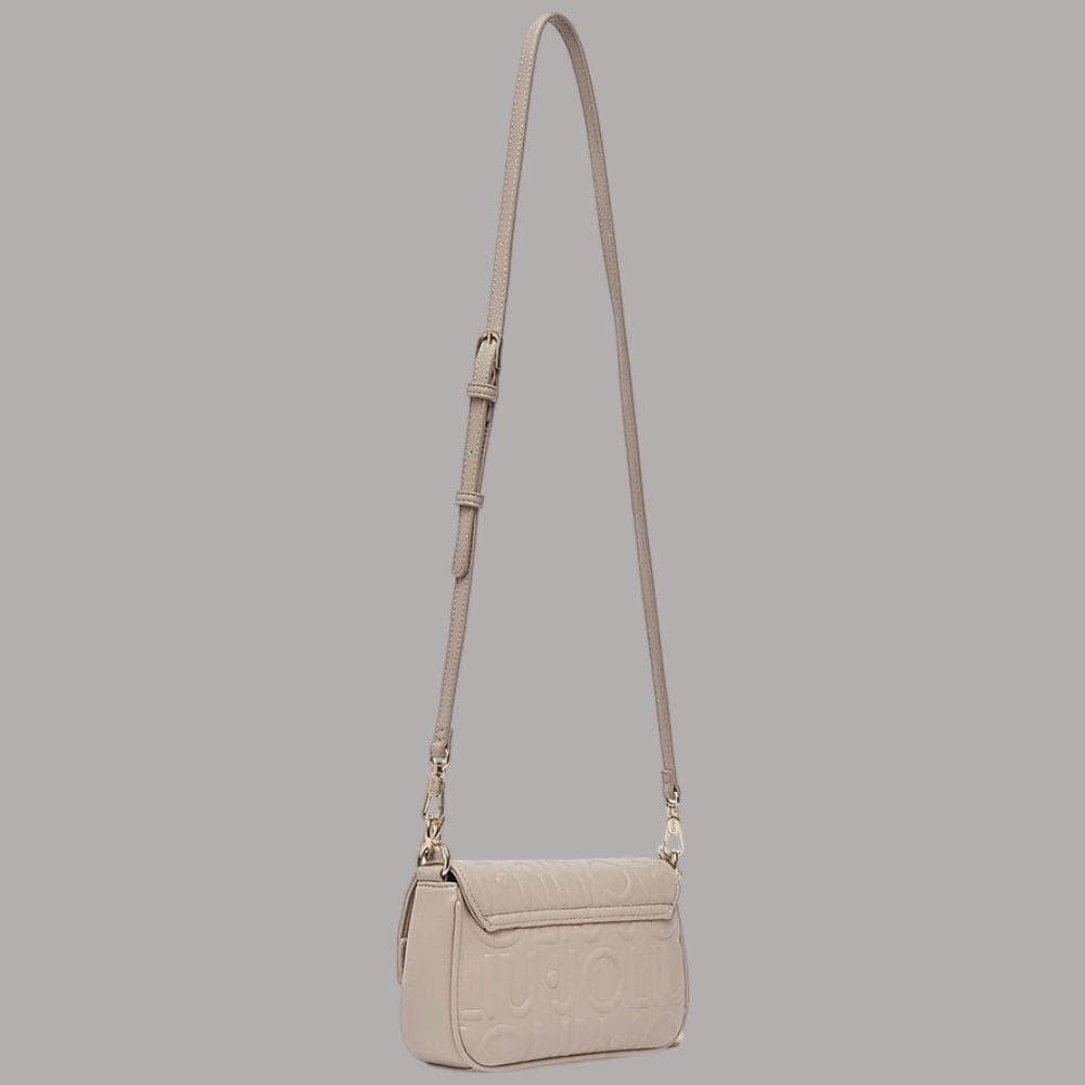 Borsa piccola Liu Jo Adiva crossbody con logo in rilievo e charm dorati - 3