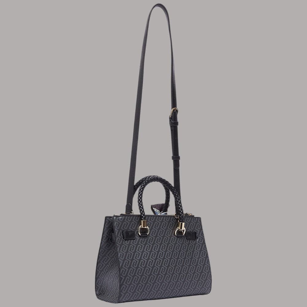 Borsa a mano Liu Jo Manhattan con foulard e charm abbinato - 7