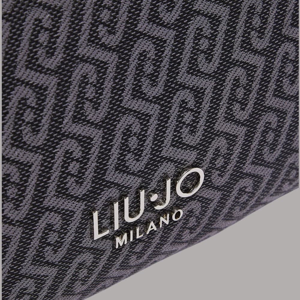 Borsa bauletto Liu Jo AF6052T378A piccola con motivo monogramma all-over - 6