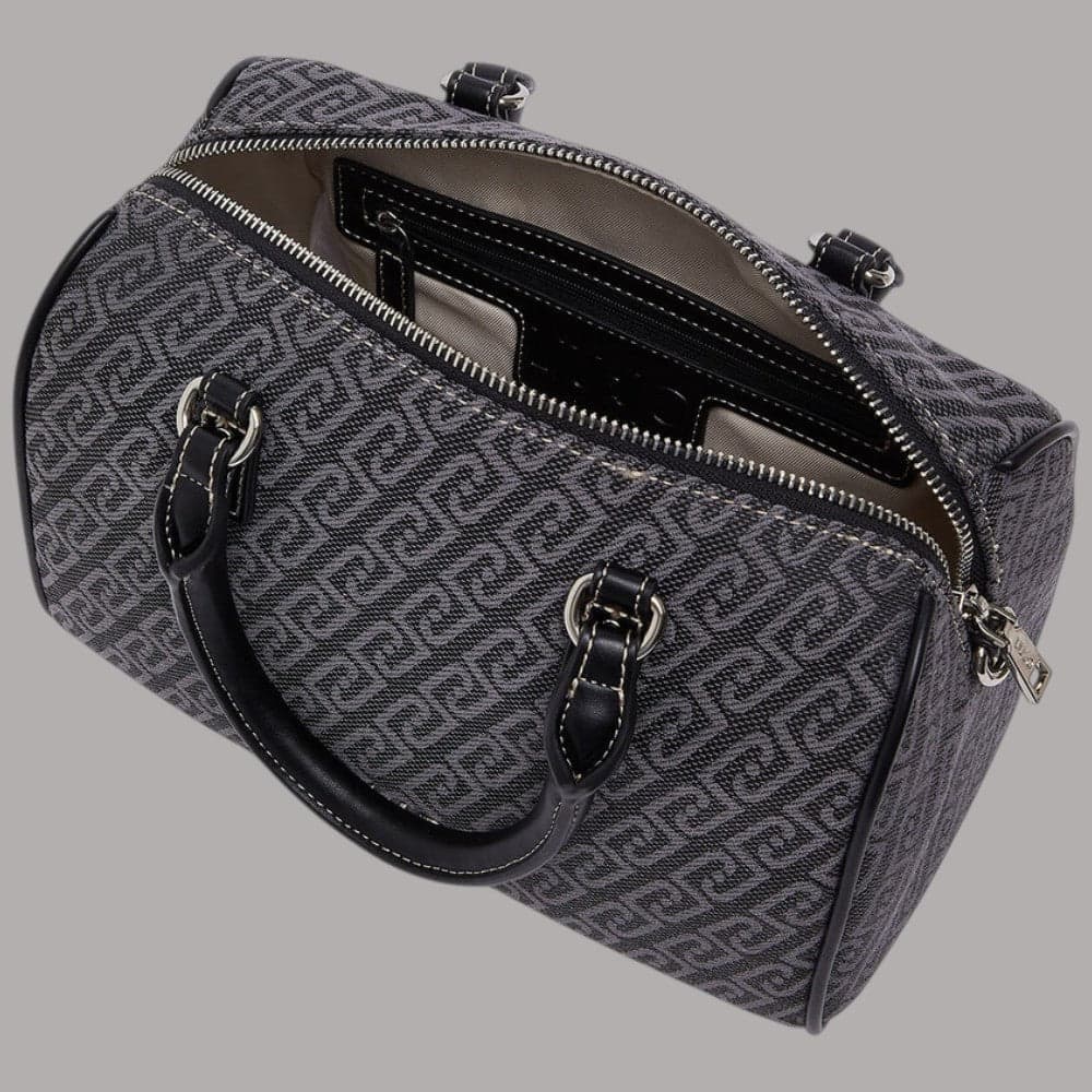 Borsa bauletto Liu Jo AF6052T378A piccola con motivo monogramma all-over - 7