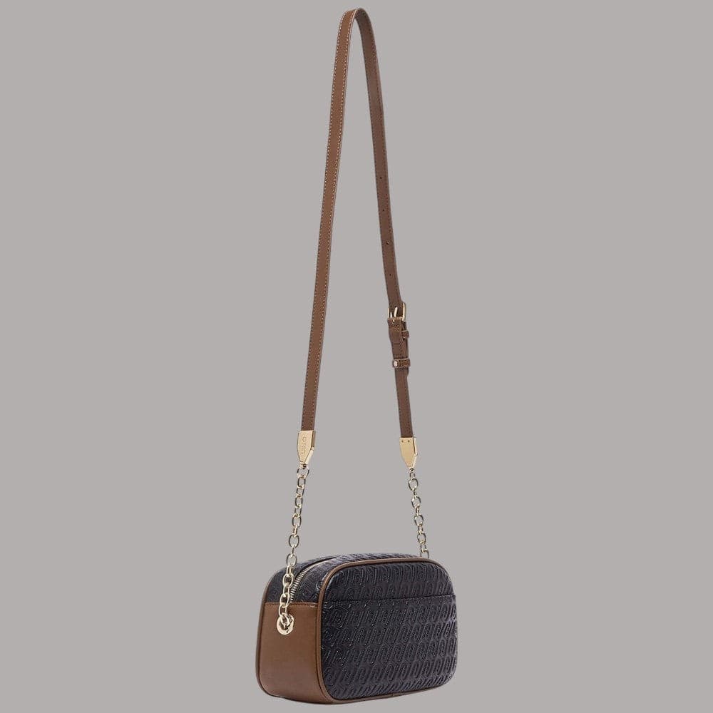 Borsa a tracolla Liu Jo Ematite media con effetto micro bottalato - 5