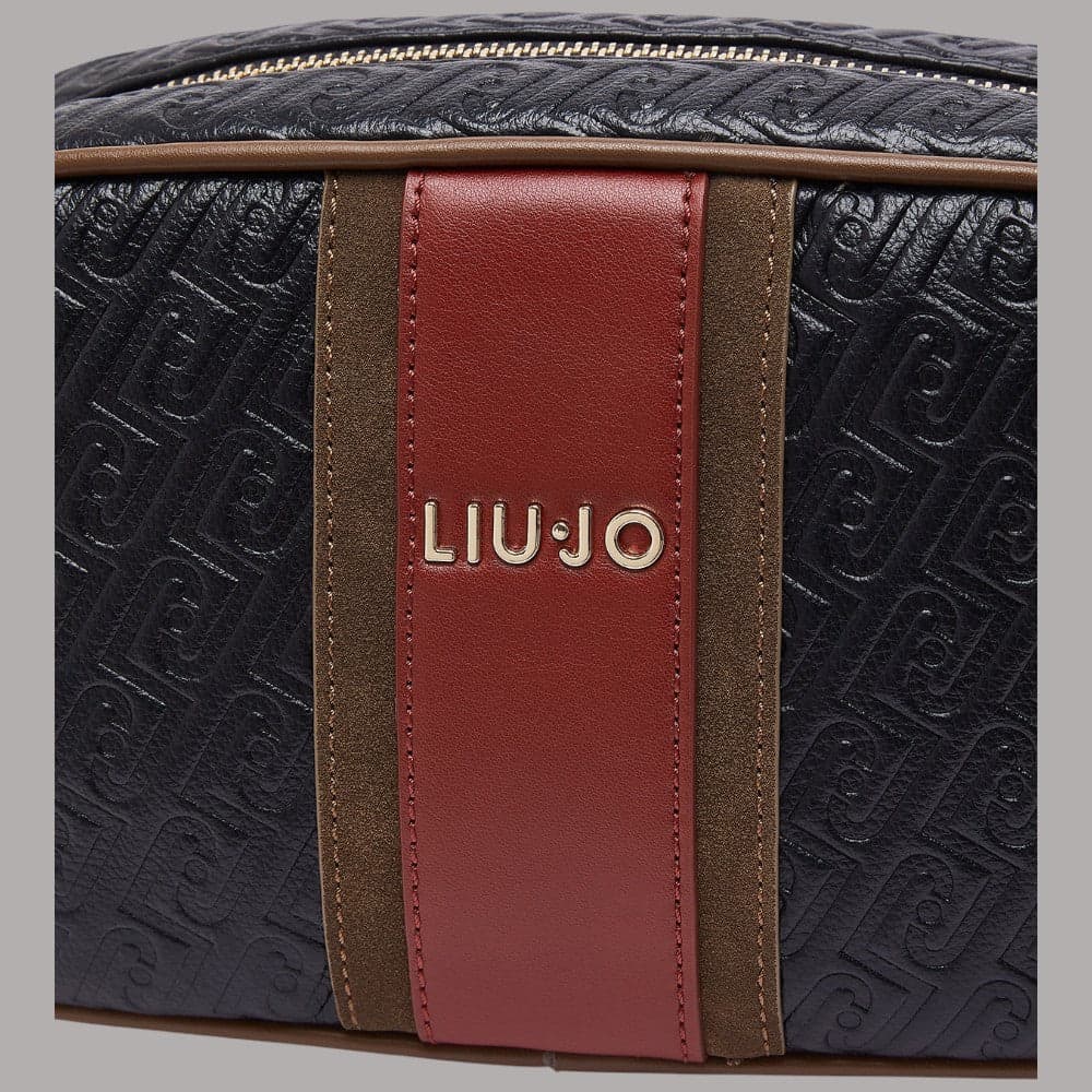 Borsa a tracolla Liu Jo Ematite media con effetto micro bottalato - 10