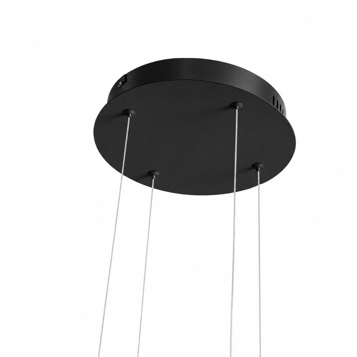 Lampadario led Promoluce FLOWER S93 NE LED CCT 4480LM dimmerabile dinamica telecomando - 5