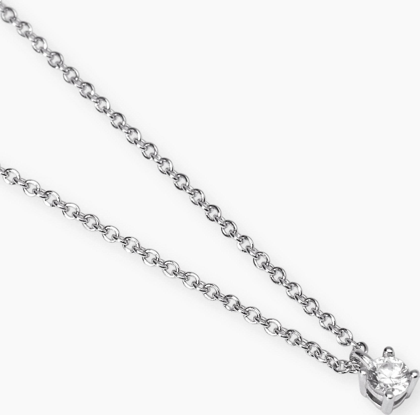 MABINA  - Collana  Girocollo con diamante lab-grown - 2