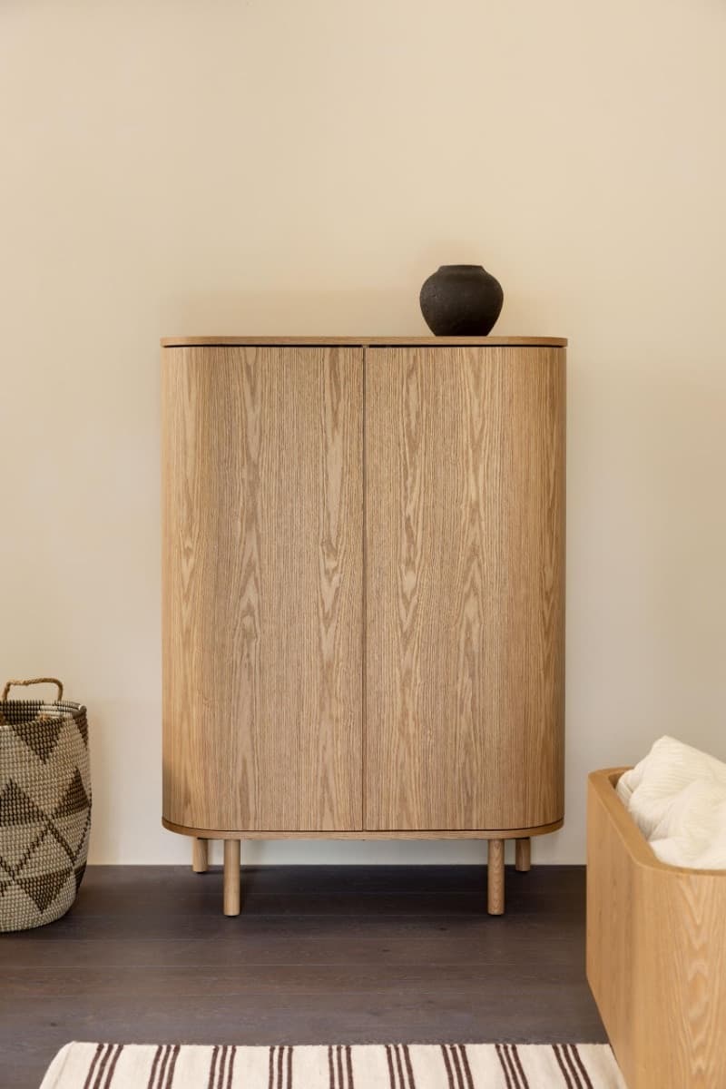 Armadio Quax Yume Ante Curve-Natural Ash - 2
