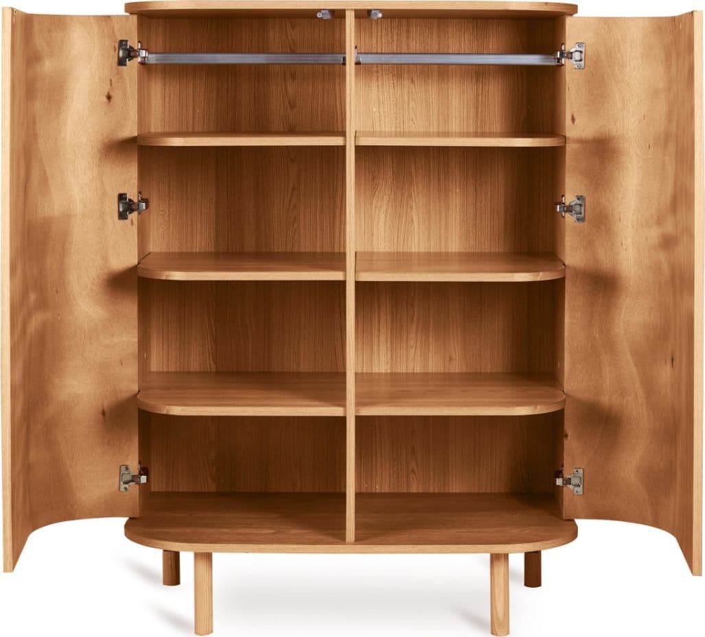 Armadio Quax Yume Ante Curve-Natural Ash - 3