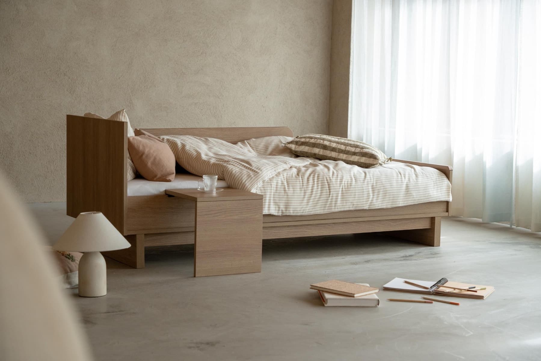 Barriera Letto Quax 90 cm – Honey Ash