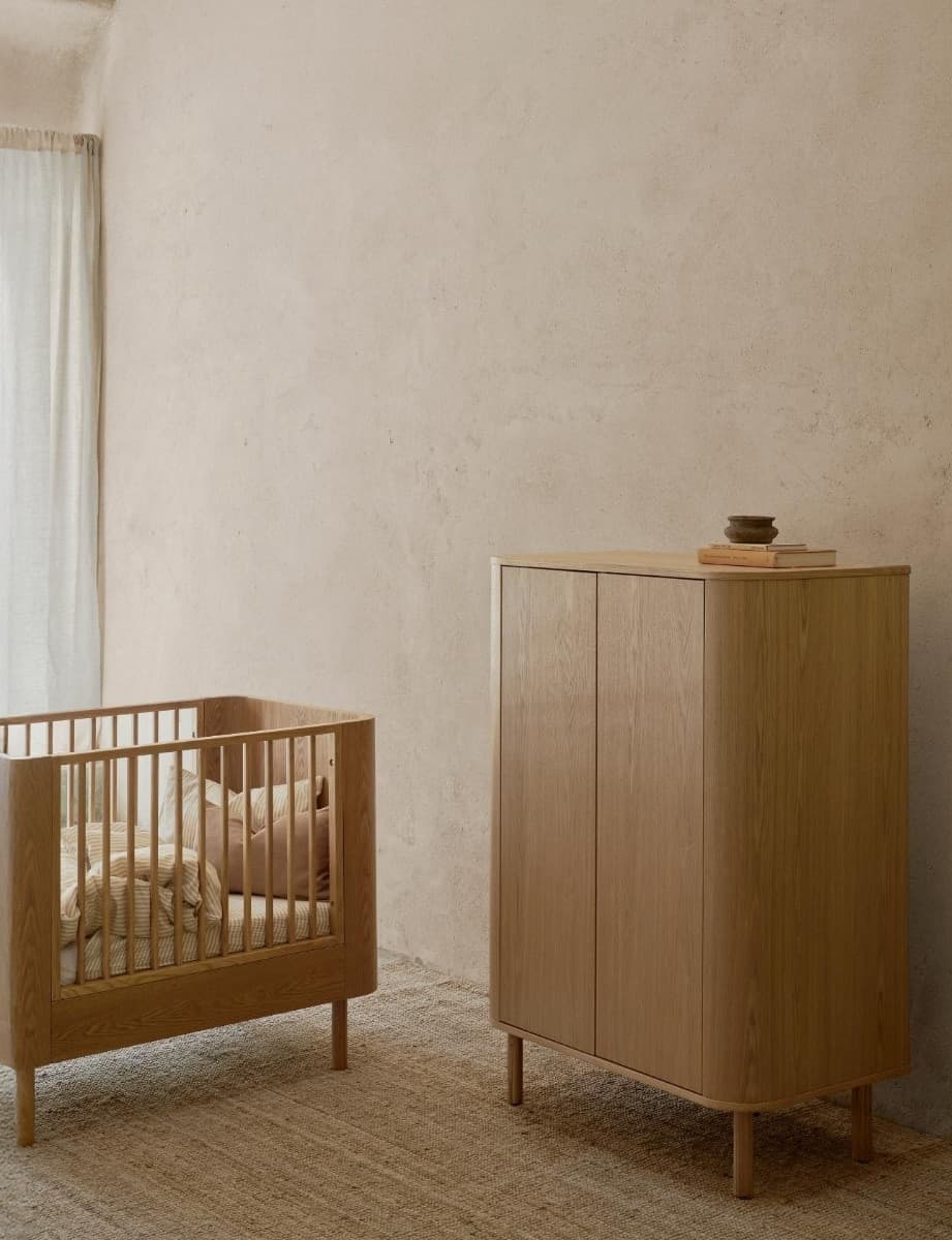 Armadio Quax Yume Ante Piatte - Natural Ash - 3