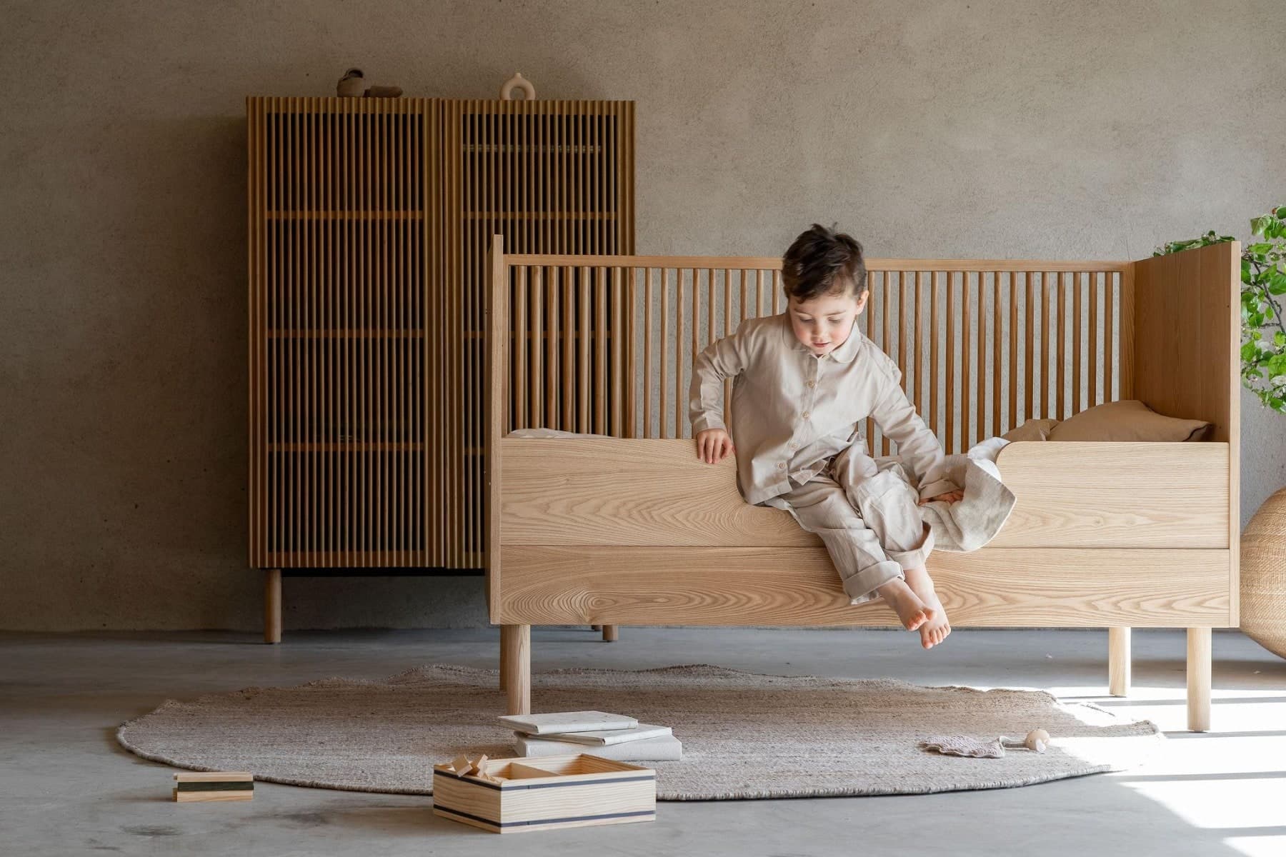 Barriera Letto Quax Hai No Ki 140x70 cm - Natural Ash - 6