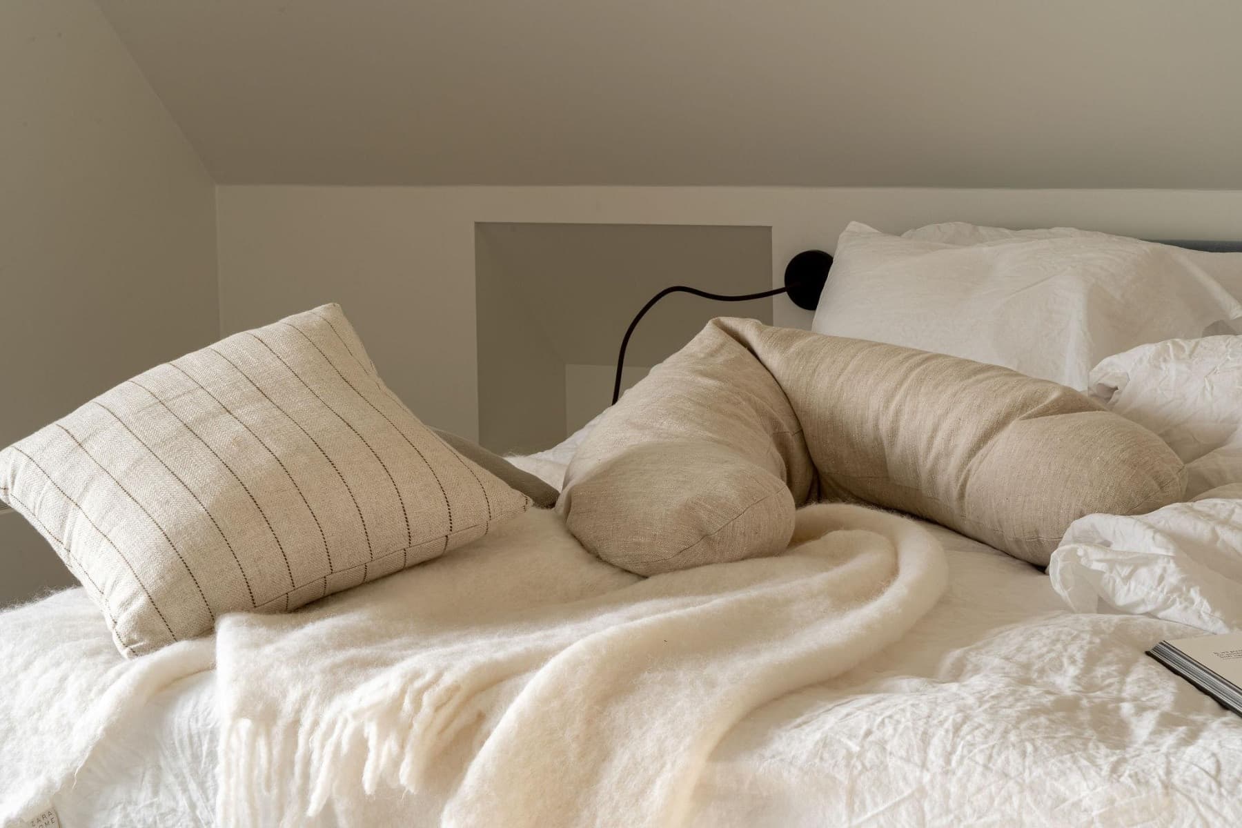 Cuscino Allattamento XL Quax in Lino - Naturale - 3