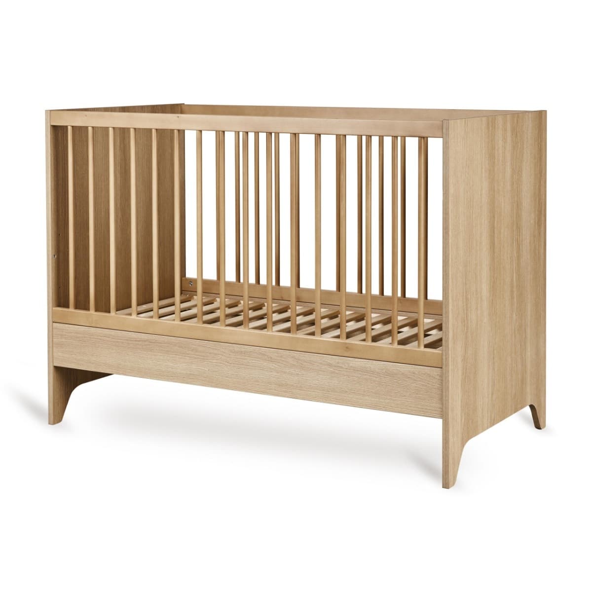 Lettino Trasformabile Quax Tsugi 120x60 - Honey Ash - 3