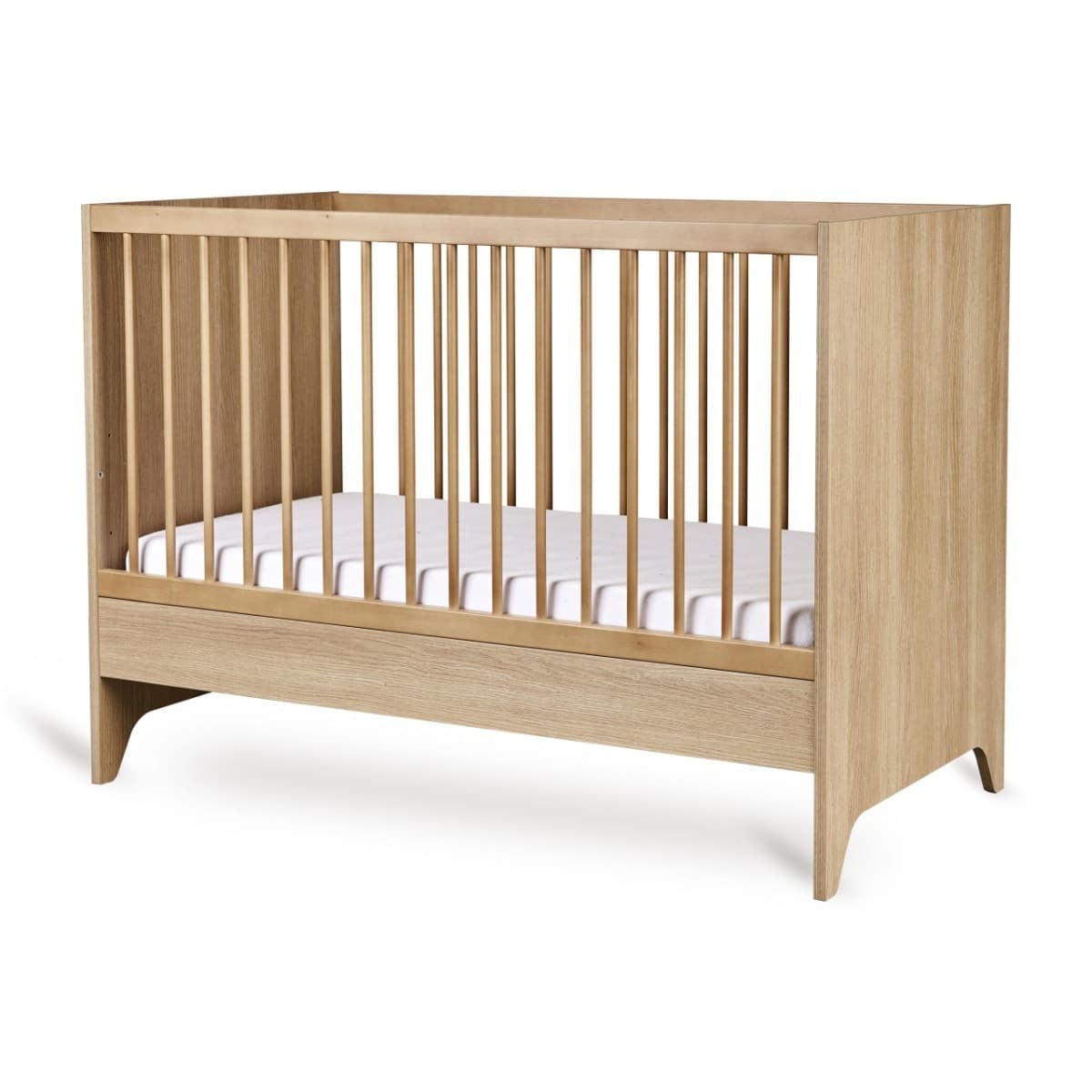 Lettino Trasformabile Quax Tsugi 120x60 - Honey Ash - 4