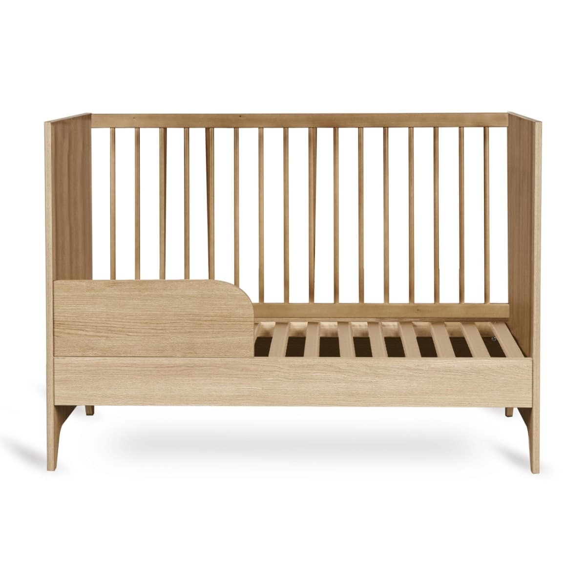 Lettino Trasformabile Quax Tsugi 120x60 - Honey Ash - 6