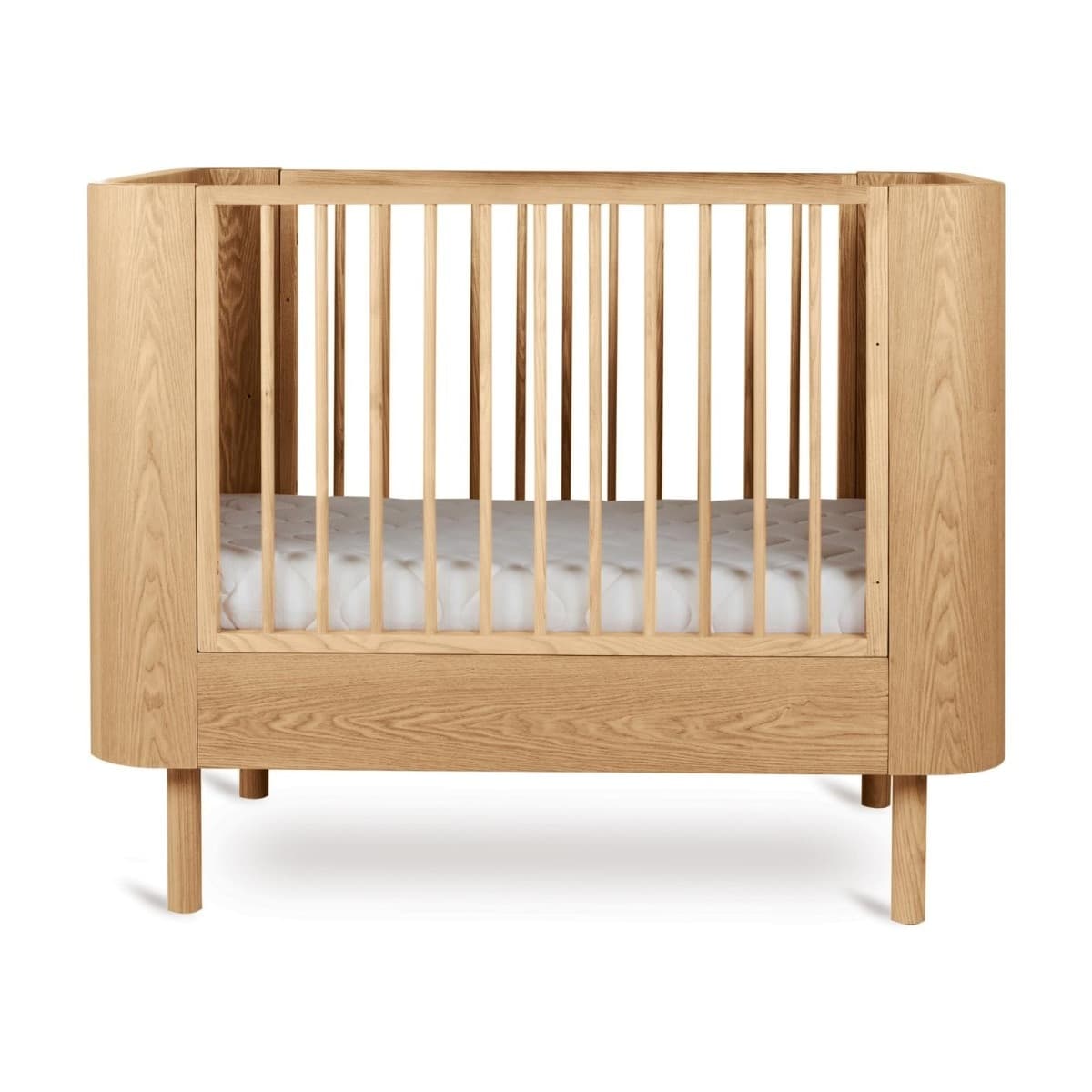 Lettino Trasformabile Quax Yume 110x70 cm-Natural Ash - 3