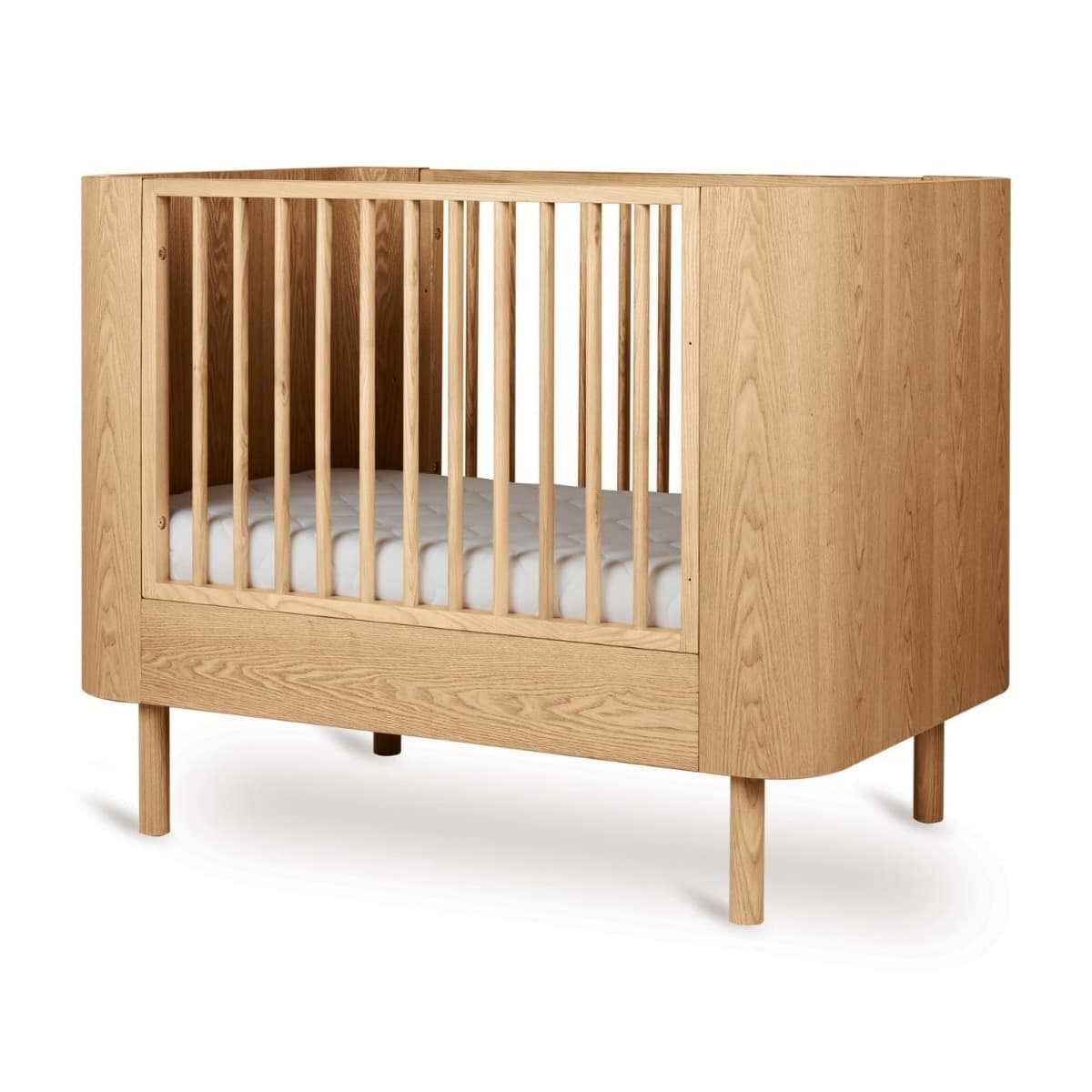 Lettino Trasformabile Quax Yume 110x70 cm-Natural Ash - 4