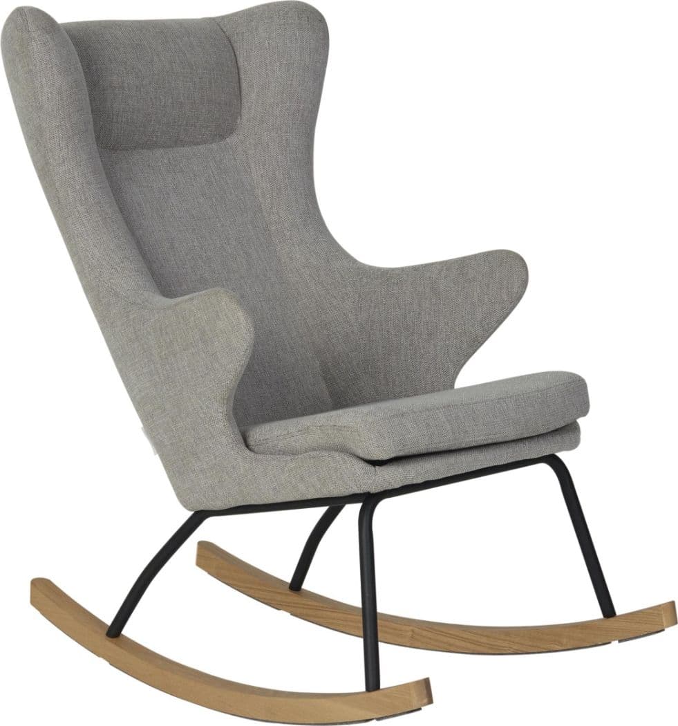 Sedia a Dondolo Quax De Luxe – Sand Grey