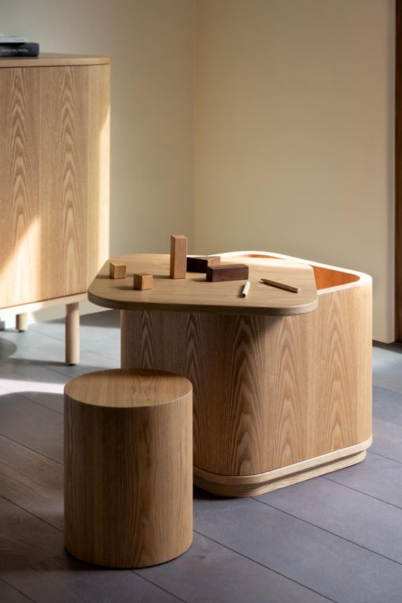 Tavolino Contenitore Quax Yume - Natural Ash - 5