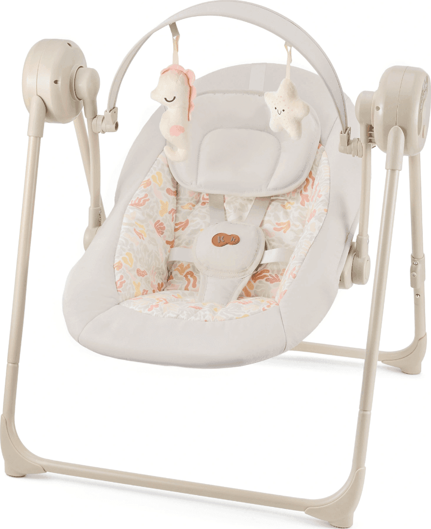 Sdraietta elettrica Kinderkraft Swingee – Beige