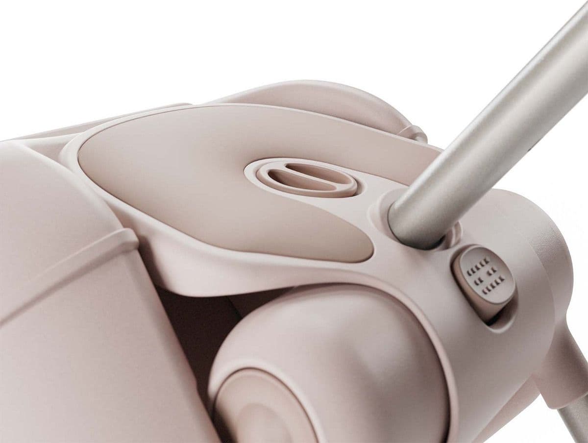 Valigia con seduta per bambini Kinderkraft Cabby – Rose gold