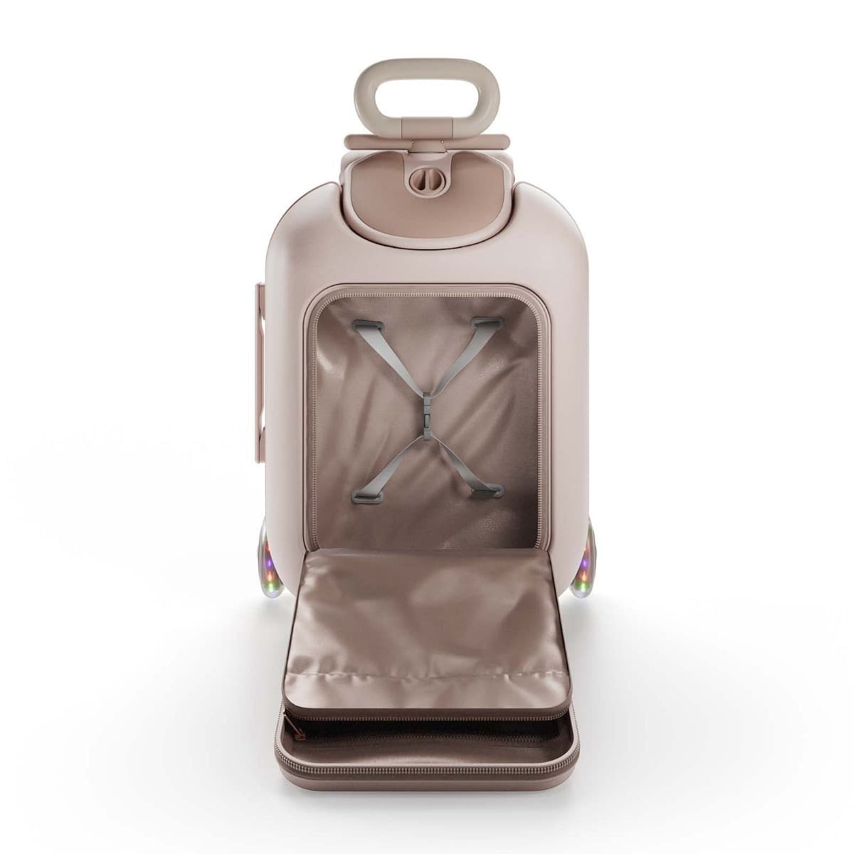 Valigia con seduta per bambini Kinderkraft Cabby – Rose gold