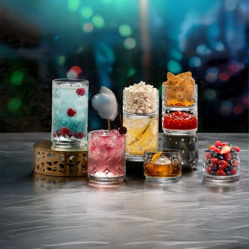Confezione 6 Bicchieri Highball Circus RCR in Cristallo - 2