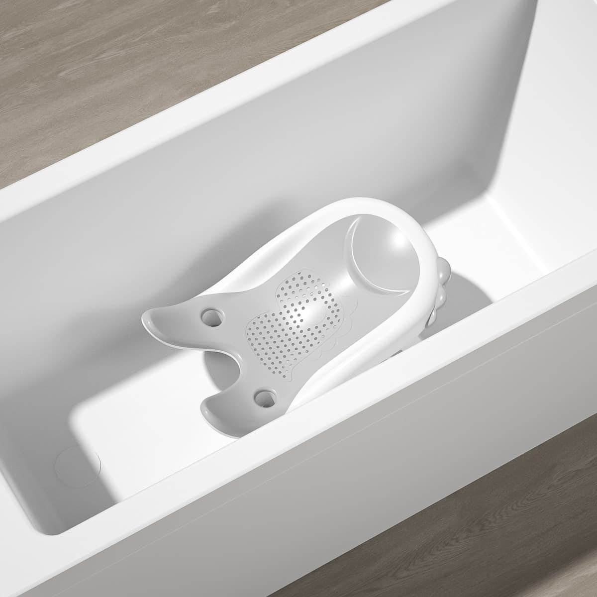 Supporto Bagnetto Neonato Mella Kids Baby Washer – Grigio