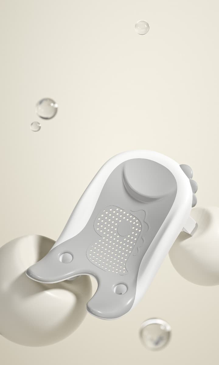 Supporto Bagnetto Neonato Mella Kids Baby Washer – Grigio