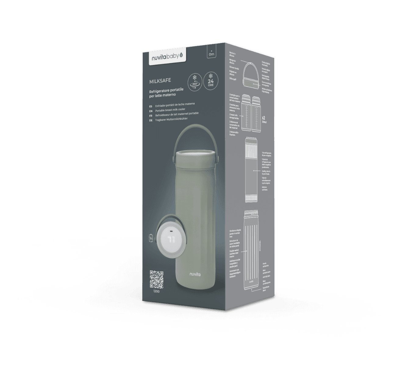 Refrigeratore Latte Materno Nuvita Milksafe - 3