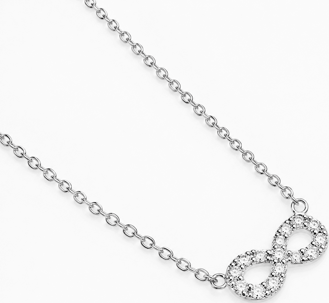 MABINA  -  Collana con infinito in diamanti lab-grown 0,14 carati MY DIAMOND - 3