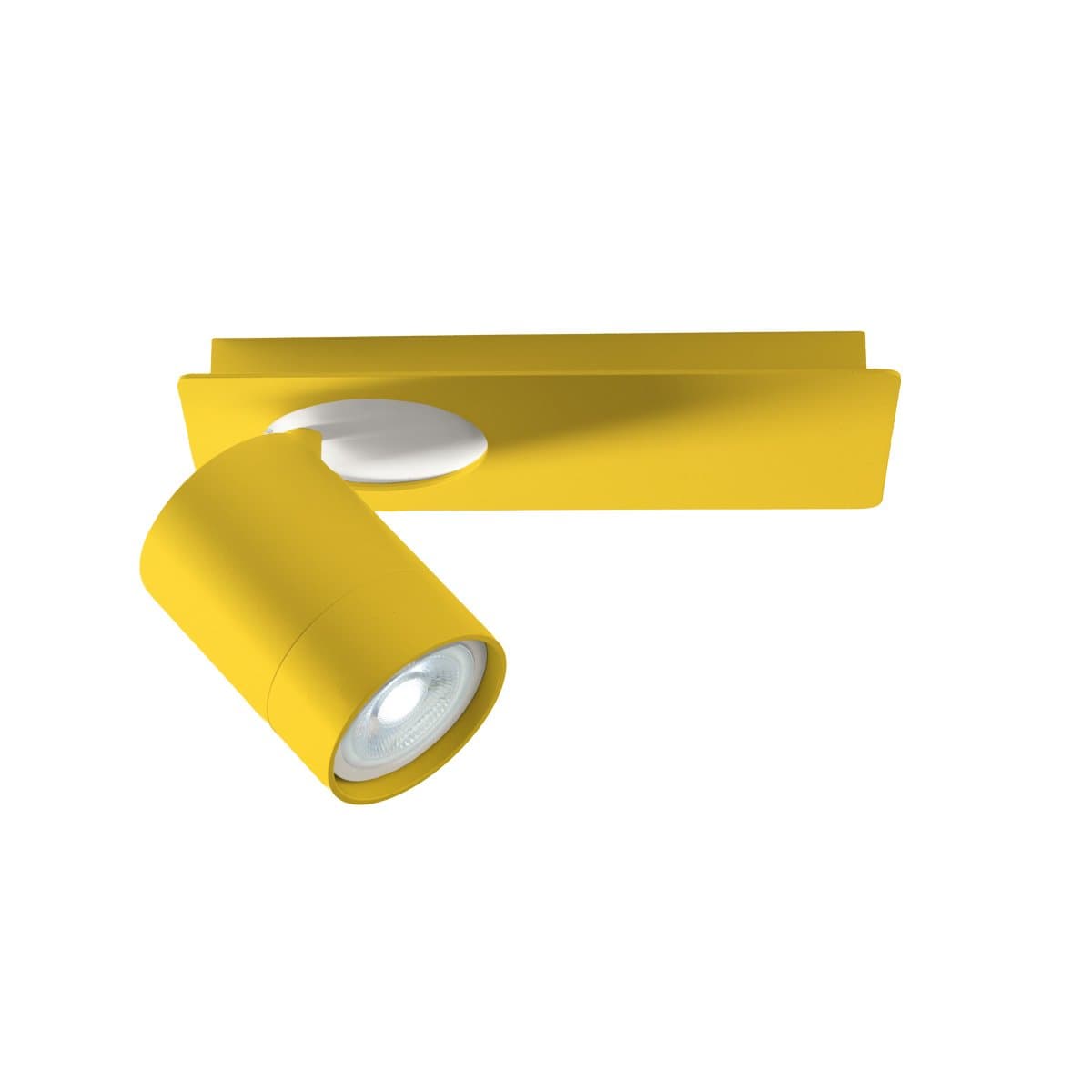 Plafoniera moderna Promoluce MYCROS P1 GU10 LED metallo orientabile - 13