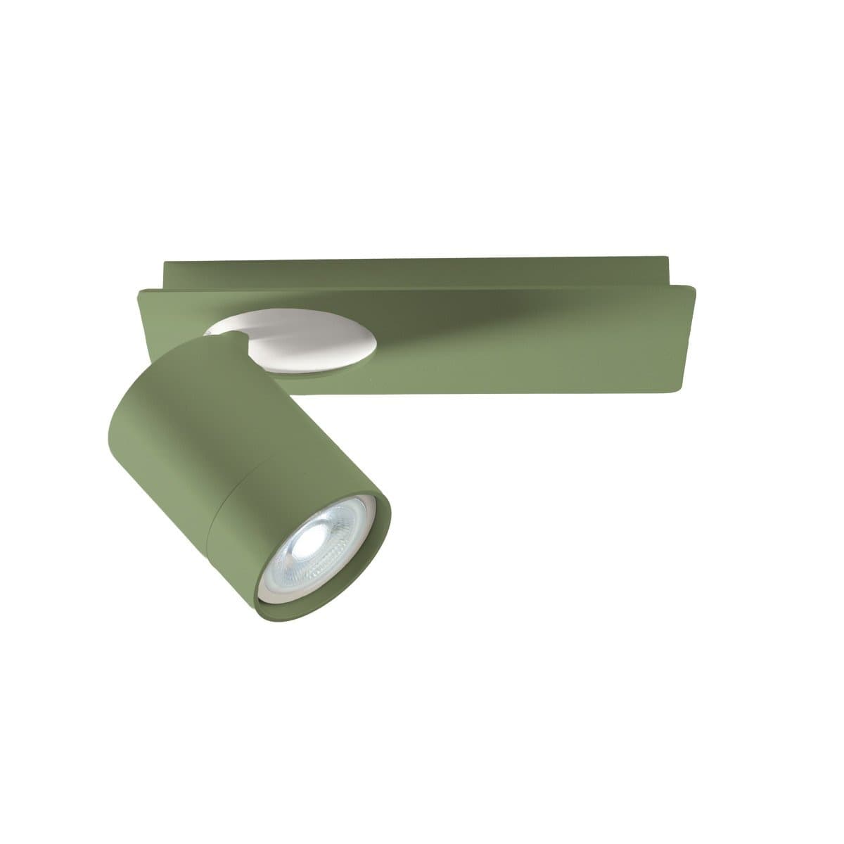 Plafoniera moderna Promoluce MYCROS P1 GU10 LED metallo orientabile - 20