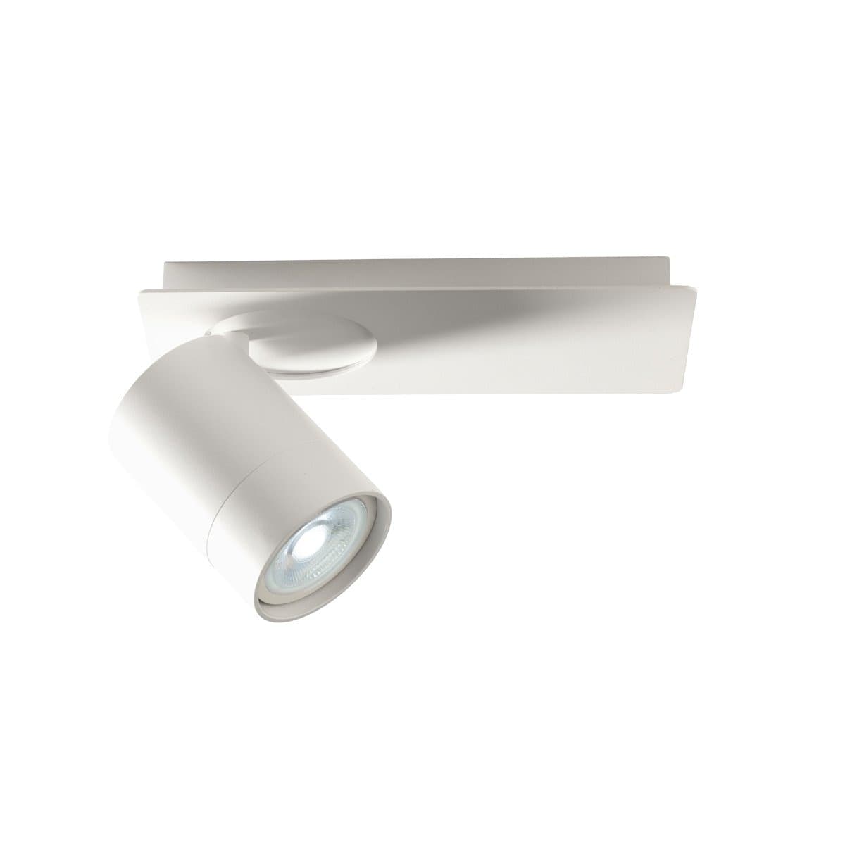 Plafoniera moderna Promoluce MYCROS P1 GU10 LED metallo orientabile - 4