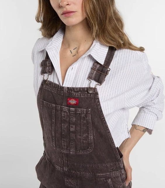 Pantalone Dickies Classic Denim BIB Violet - 6