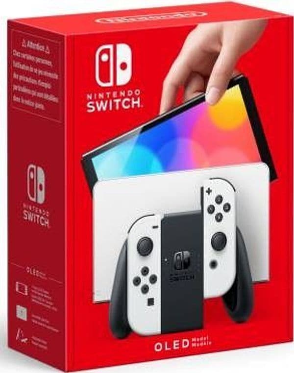 Switch Console OLED White
