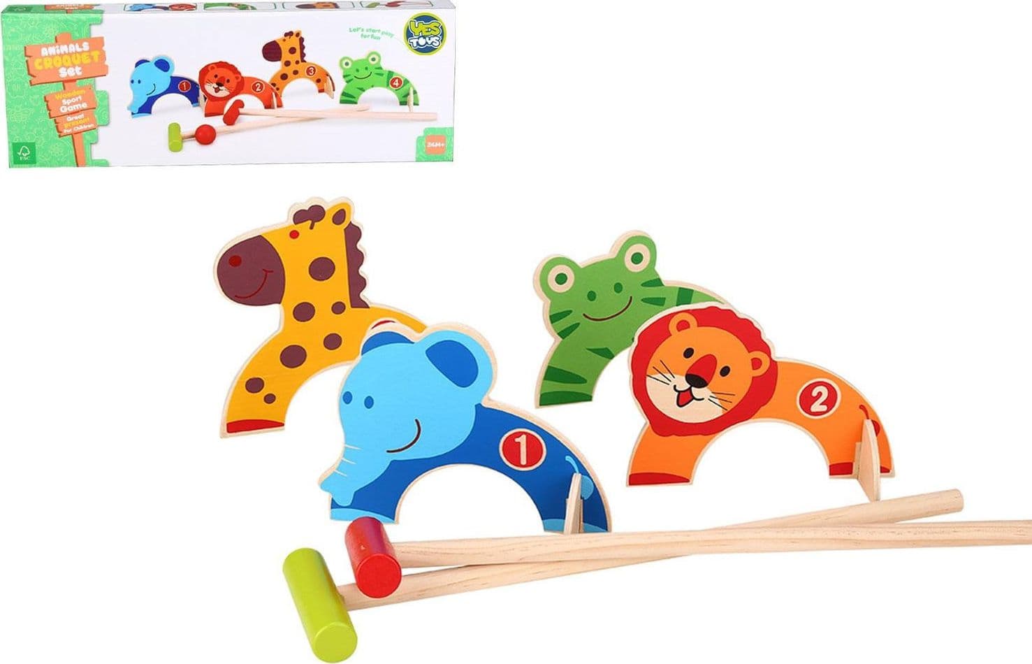 Gioco Abilita' Cricket Legno - 2