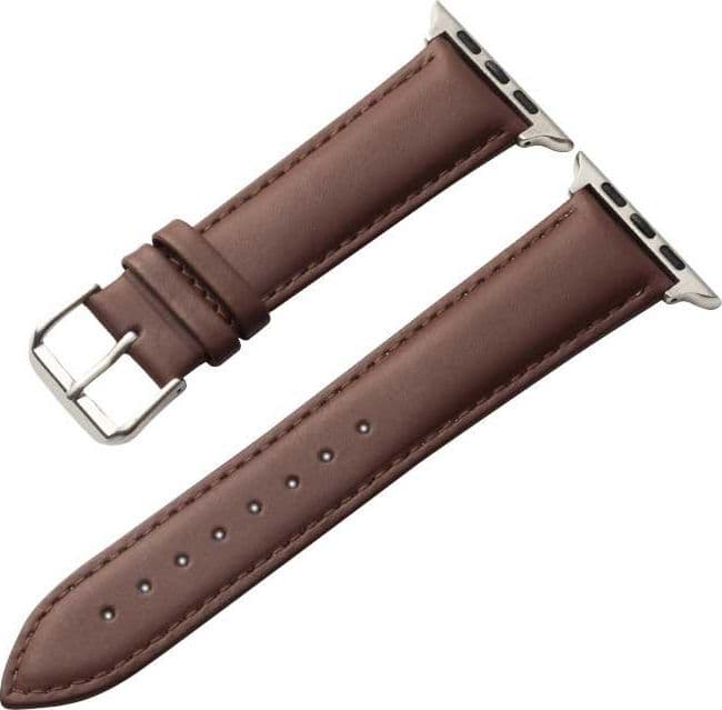Cinturino Crong Noble - Cinturino in vera pelle per Apple Watch 38/40/41/42 mm (Espresso) - 12