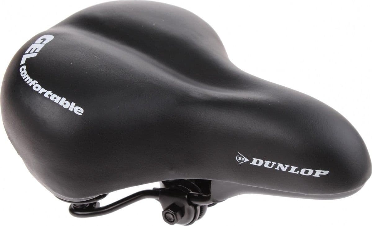 Dunlop - comfortable bicycle gel saddle - 7
