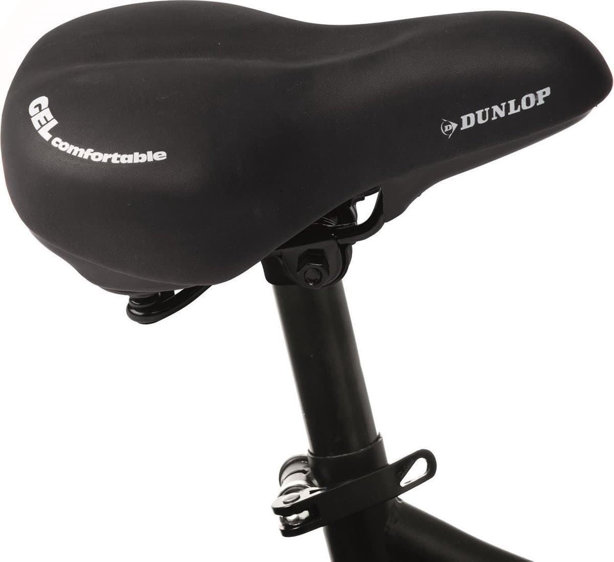 Dunlop - comfortable bicycle gel saddle - 9