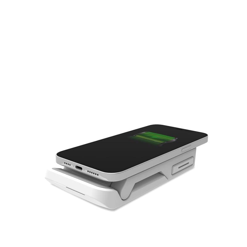 STM ChargeTree Go 3-in-1 Charging Station for Phone, AirPods, Apple Watch - White - 3