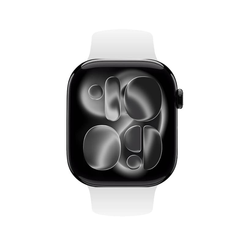 Crong Liquid - Cinturino per Apple Watch 44/45/46/49 mm (bianco) - 2