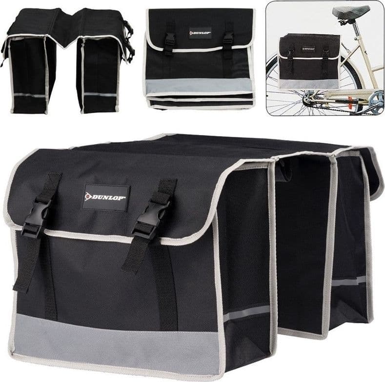 Dunlop - Double bicycle bag / pannier for the trunk - 19