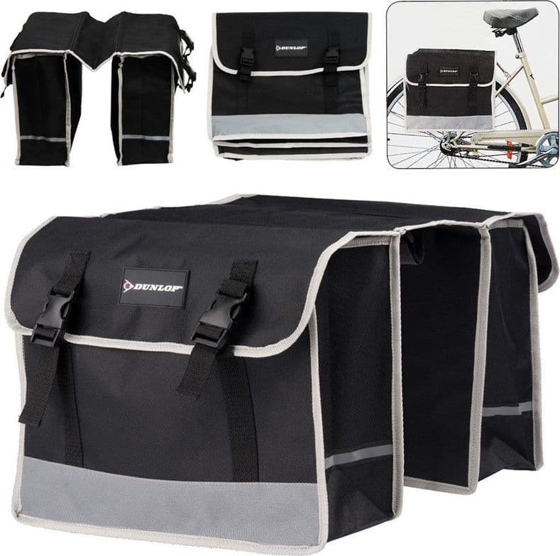 Dunlop - Double bicycle bag / pannier for the trunk - 9