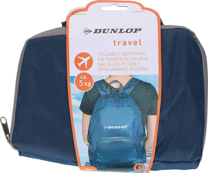 Dunlop - Folding backpack (blue) - 3