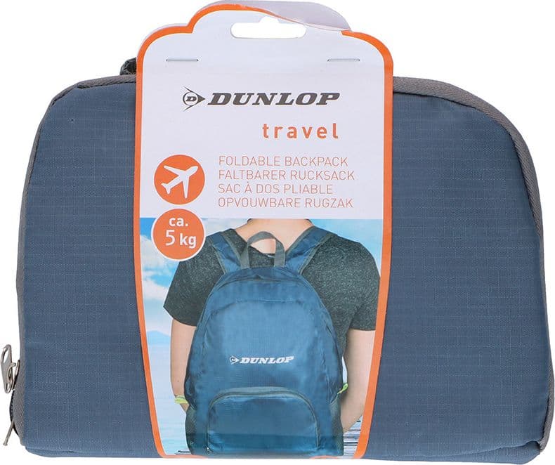 Dunlop - Folding Backpack (Grey) - 3