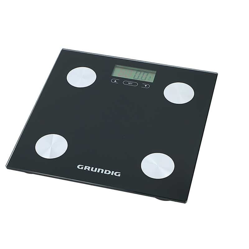 Grundig - electronic bathroom scale, body weight analysis, BMI, up to 180 kg - 4