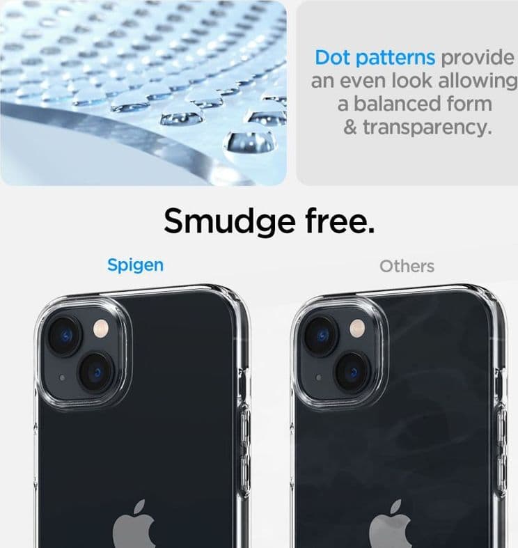 Spigen Crystal Pack - Set of case for iPhone 15 Plus / iPhone 14 Plus + Protective Glass (Clear) - 3