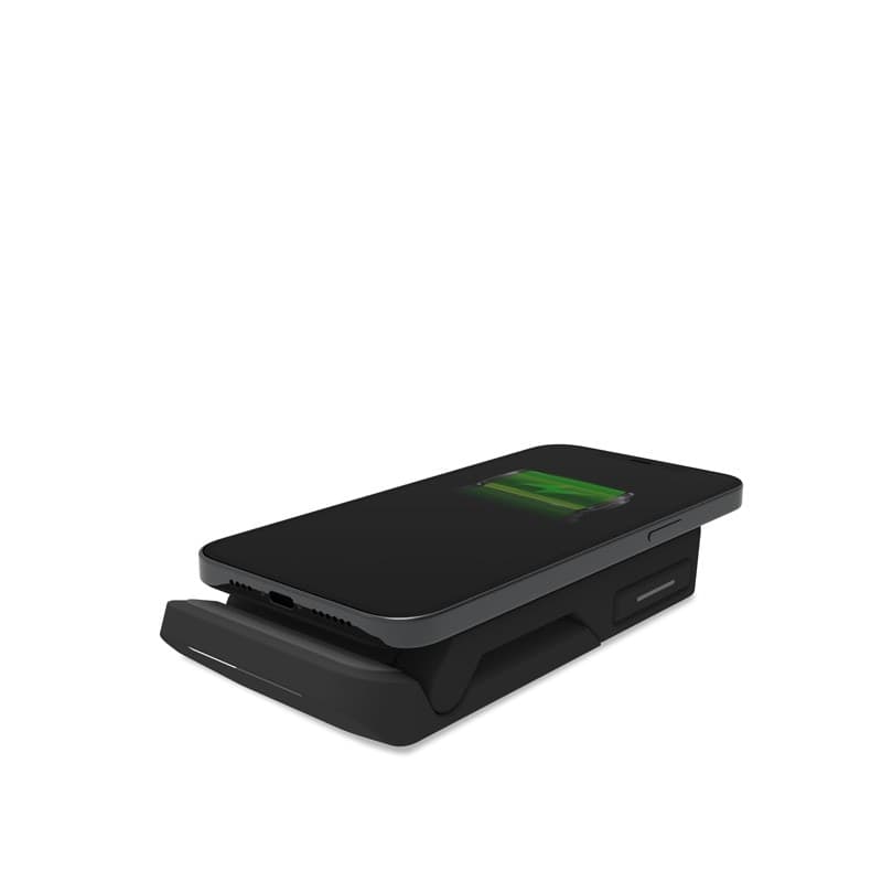 STM ChargeTree Go 3-in-1 Charging Station for Phone, AirPods, Apple Watch - Black - 3