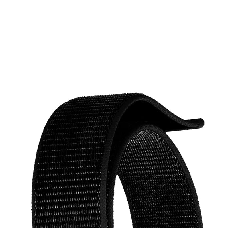 Cinturino sportivo Crong Nylon Reflex per Apple Watch 38/40/41/42 mm (nero) - 6